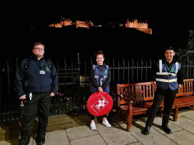 Street Assist volunteers help keep the Capital trouble-free throughout the night.