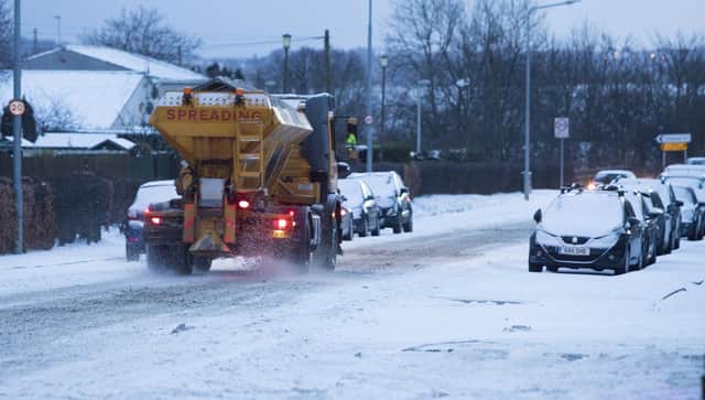 Snow and ice could hit the Lothians this week.