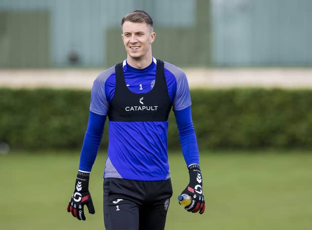 There have been question marks over the position of Matt Macey, last season's No.1, after Hibs recruited Scotland international David Marshall. Picture: SNS