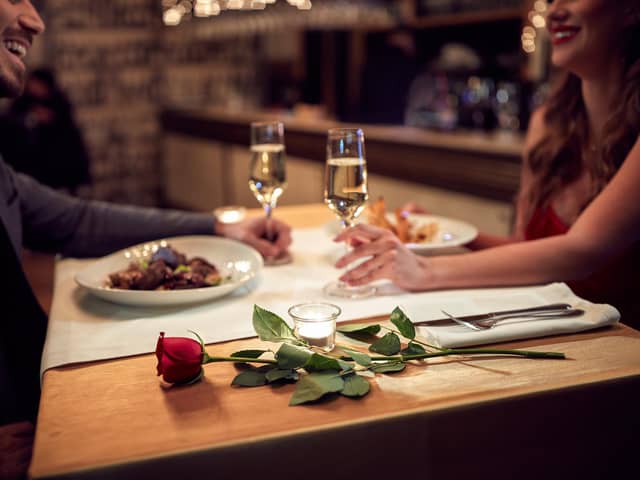 Restaurants  can be embarrassing places on Valentine's Day