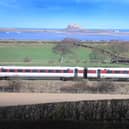 The east coast main line has got to rank as one of the most beautiful train journeys in the UK. (Picture: LNER)