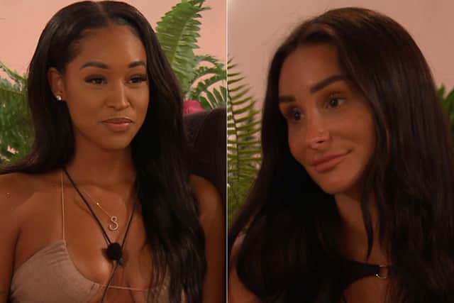 Summer Botwe and Coco Lodge reportedly had a row on the Love Island 2022 reunion (ITV)