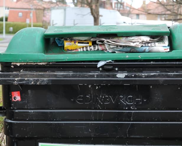Edinburgh bin collections have been impacted by the coronavirus pandemic (Shutterstock)