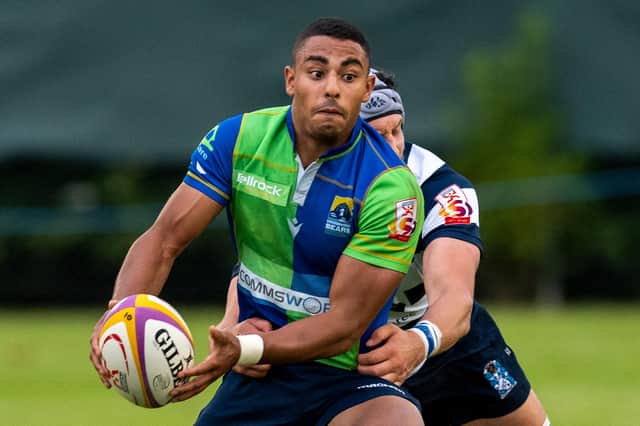 Boroughmuir’s Kaleem Baretto scored two tries in the win at Watsonians (Photo by Ross Parker / SNS Group)