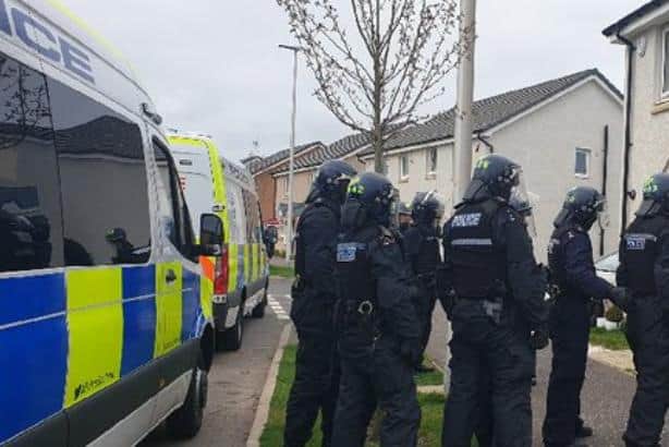 Cocaine found and man arrested after East Lothian drugs raid.
