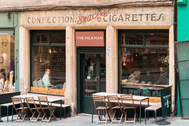 The Milkman, an Edinburgh cafe set in a refurbished confectionery shop, has been named one of the best places for hot chocolate in the UK. Photo: The Milkmkan