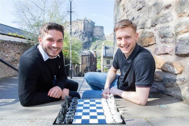 Michael O’Donnell and Alex Duff have designed an exclusive chess set, with all of the pieces representing different Capital buildings and locations.