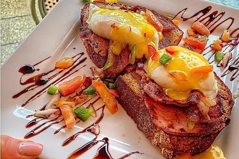 Café Vigo in St John's Road, Corstorphine, serves up a mean brunch - like this eggs Benedict with crispy bacon. Dishes range from a 'butcher's choice' breakfast, to vegan and veggie options, breakfast wraps, black pudding hot rolls, and more. Photo: Café Vigo Corstorphine
