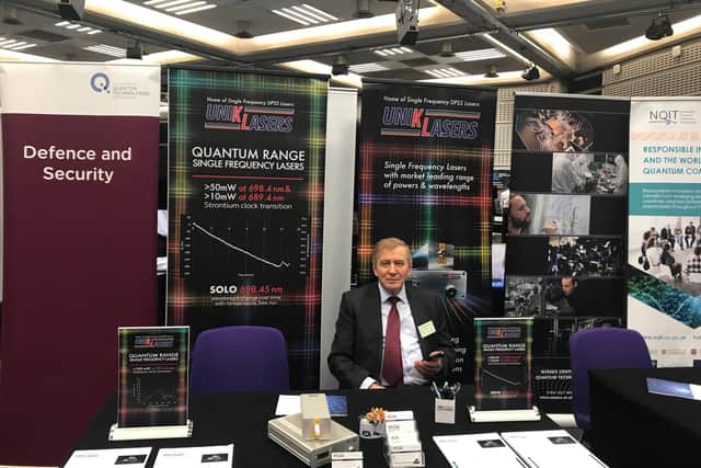 Fedor Karpushko is the founder and chief technical officer at Edinburgh-based UnikLasers.