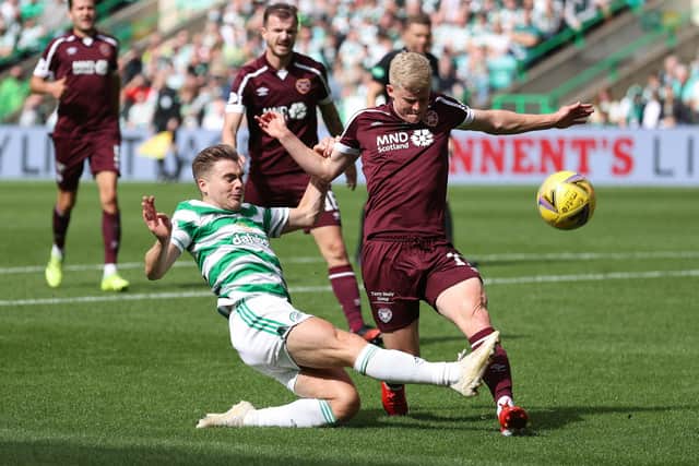 Cochrane tested himself against James Forrest on Sunday. (Photo by Craig Williamson / SNS Group)