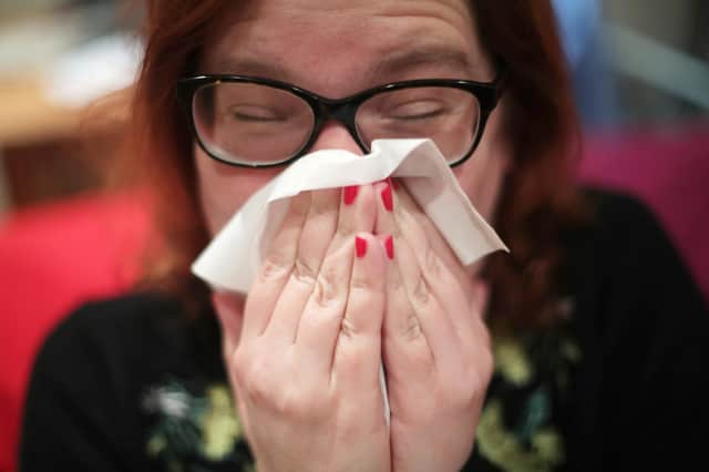 Tissues can be an issue when in the grip of a really bad cold (Picture: Yui Mok/PA)