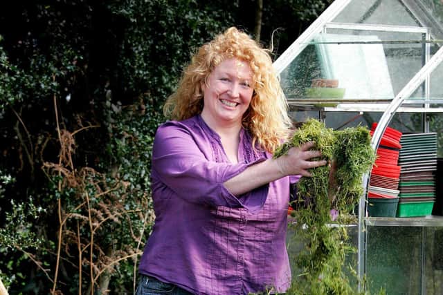 Charlie Dimmock has spoken of not wearing a bra while gardening. Does that help the plants, wonders Hayley Matthews
