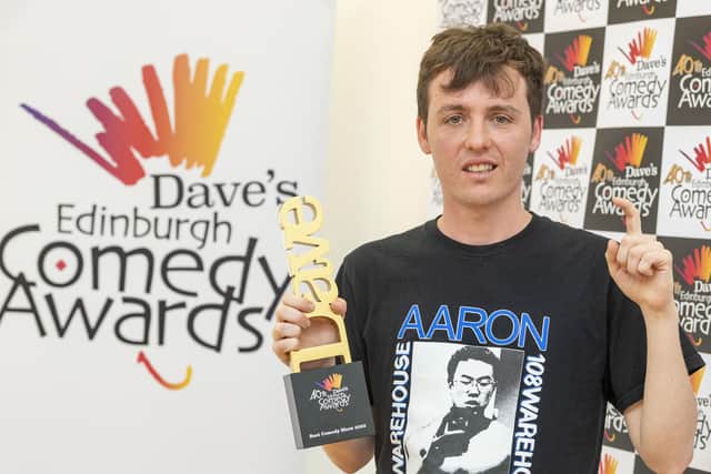 Sam Campell was named winner of the best show honour at Dave's Edinburgh Comedy Awards.