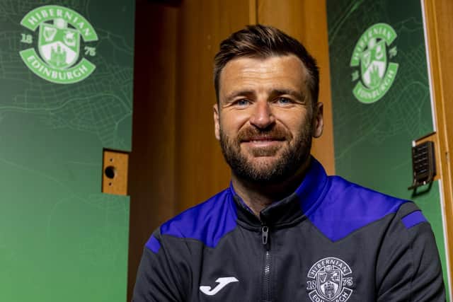 David Marshall is focused on helping Hibs have a much better season than last term. Picture: Alan Rennie