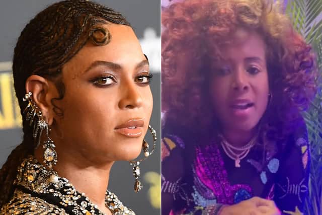 Kelis (right) has spoken out about her music being sampled on Beyoncé's new album Renaissance without her permission (Getty Images/Kelis Instagram)