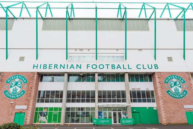 Easter Road Stadium during the ongoing coronavirus pandemic. (Mark Scates / SNS Group)