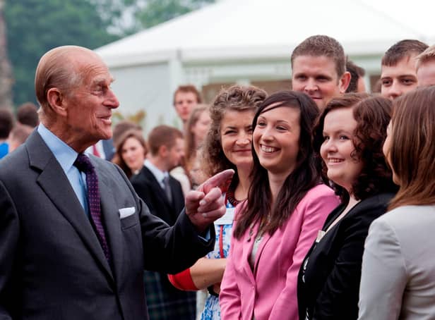 The Duke of Edinburgh in Edinburgh. 6th July 2012.
