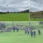 King Charles Edinburgh: King Charles III arrives on helicopter at Holyrood Park ahead of visit to Palace of Holyrood House