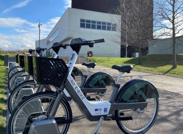 The hire e-bikes have become targets for vandals