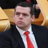 Douglas Ross has tested positive for Covid-19.
