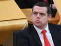 Douglas Ross has tested positive for Covid-19.