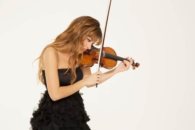 Violin sensation Nicola Benedetti is one of the main attractions in this year's Edinburgh International Festival. Picture: Simon Fowler