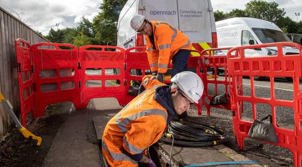 'We’re connecting parts of the nation other networks don’t reach, bringing an economic boost and backing rural communities,' says Openreach. Picture: contributed.