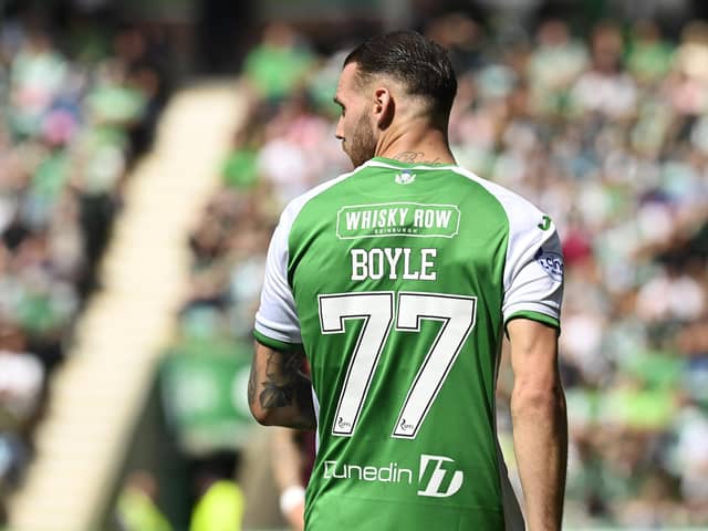 Martin Boyle is looking forward to helping out the young Hibs squad