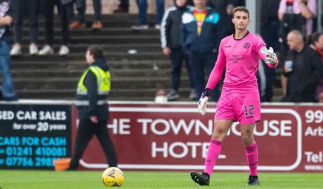 Harry Stone has been in and out the team at Partick Thistle. (Photo by Mark Scates / SNS Group)