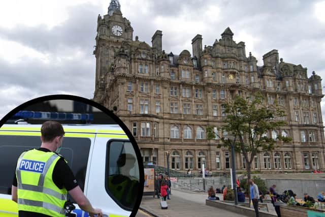 Edinburgh Crime: Man hospitalised with facial injury after assault in the city centre