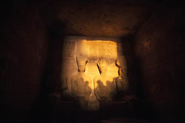 Susan Morrison's cupboards apparently go all the way back to ancient Egypt (Picture: Mahmoud Khaled/AFP via Getty Images)