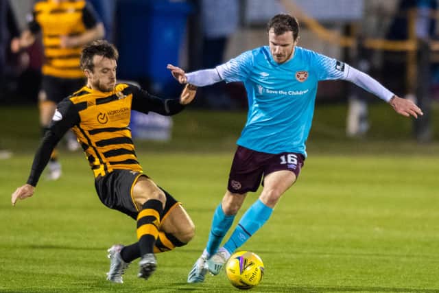 Halliday faced criticism for his appearance on the show after defeat to Alloa in the Betfred Cup. Picture: SNS