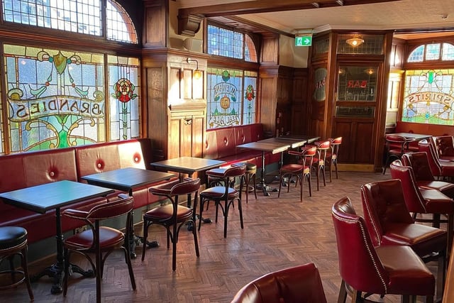 Where: 1 Haymarket Terrace, Edinburgh EH12 5EY. A traditional Edwardian pub near Haymarket train station which has been restored to its former glory. Housed in a Listed building, it has a teak exterior, oak bar, panelled interior and stained glass windows.