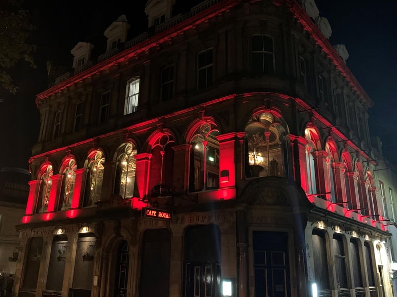 Address: 19a West Register Street, Edinburgh EH2 2AA. The Voodoo Rooms, located on West Register Street, is a multi-award-winning bar, restaurant and live entertainment venue. Inside this beautiful venue are stunning ornate architectural features, with spaces are separated into a ballroom, speakeasy and French quarter sections.