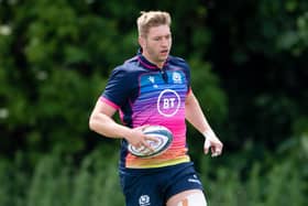 Edinburgh forward Jamie Hodgson pictured during a Scotland training session during the summer. Picture: Paul Devlin/SNS