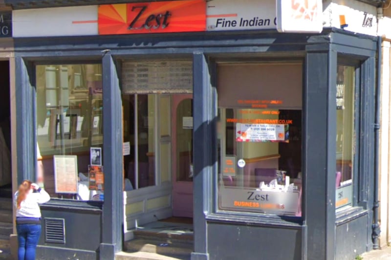 Zest is an Indian and Bangladeshi restaurant in North St Andrew Street, New Town. It has been praised for its pakora, "perfectly cooked" curries, and having the "best peshwari naan" one reviewer had ever tasted.