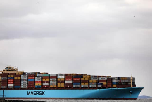 Scotland is well-placed to benefit from new trade routes to China as the Arctic ice melts, while it also has vast amounts of wind and tidal energy (Picture: Spencer Platt/Getty Images)