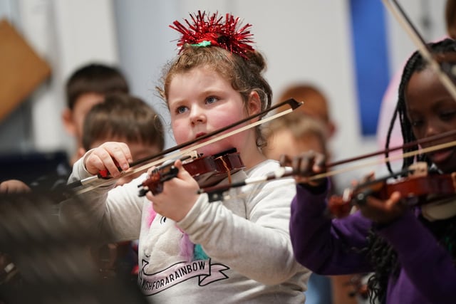 Studies of the Big Noise have found it enhances academic skills in some of Scotland’s most disadvantaged areas, including listening, problem-solving, and concentration, as well as increasing participants’ self-esteem, their sense of belonging, and happiness.