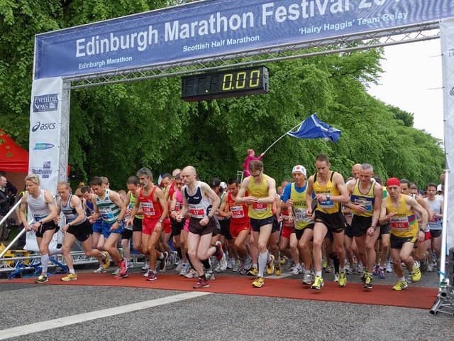 Edinburgh Marathon Festival 2021 was held as a virtual event, following the 2020 festival being cancelled altogether. Photo: Shutterstock.