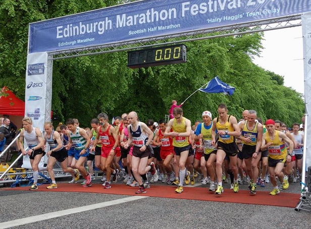 Edinburgh Marathon Festival 2021 was held as a virtual event, following the 2020 festival being cancelled altogether. Photo: Shutterstock.