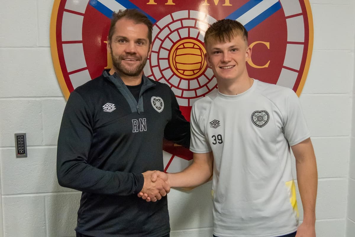 Finlay Sign Hearts sign Scottish youth international Finlay Pollock to new long ...