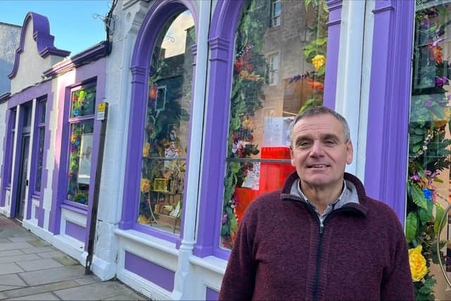Director of Boë Gin, Andrew Richardson said the eye-catching shop front helps enhance South Queensferry High Street