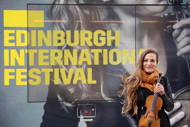 Nicola Benedetti will take over as director of the Edinburgh International Festival in October.