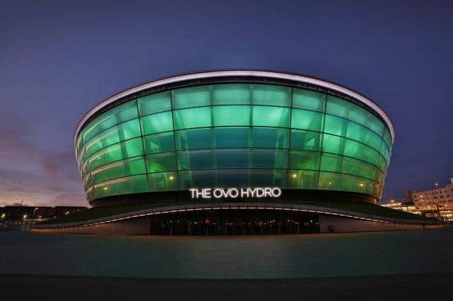 The OVO Hydro arena in Glasgow is expected to be at the heart of the city's bid to host Eurovision next year.