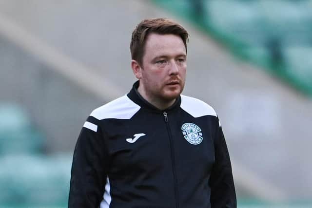Dean Gibson wants Hibs to start taking more of their chances. Picture: Paul Devlin / SNS