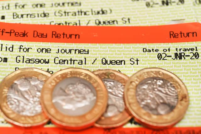 ScotRail's new open return tickets will cut the cost of some journeys between Edinburgh and Glasgow by up to one third. (Picture: John Devlin)