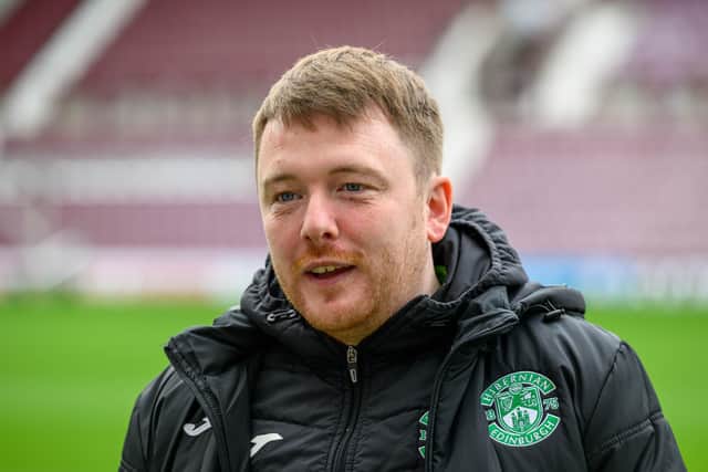 Hibs announced Dean Gibson would be leaving his role last week. Credit: Malcolm Mackenzie