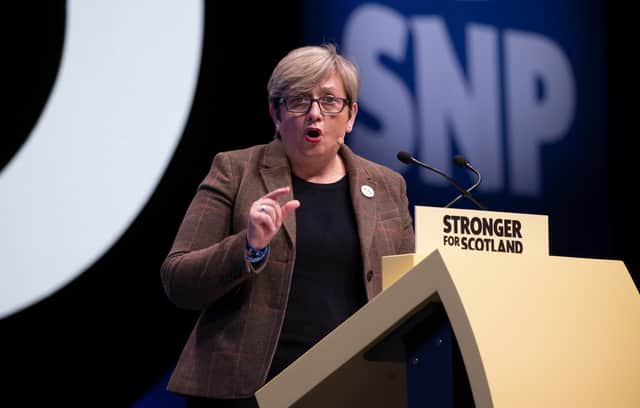 Joanna Cherry, who has initiated legal action against an actor due to alleged defamation.