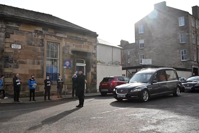 The funeral of Leith Victoria boxing trainer, Joe Fortune, took place on Wednesday.