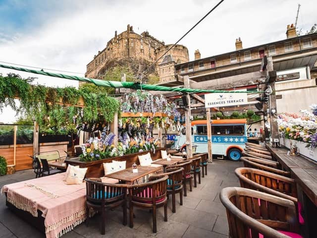 Time Out magazine reckons Cold Town House in Edinburgh has one of the best beer gardens with a view in the UK.